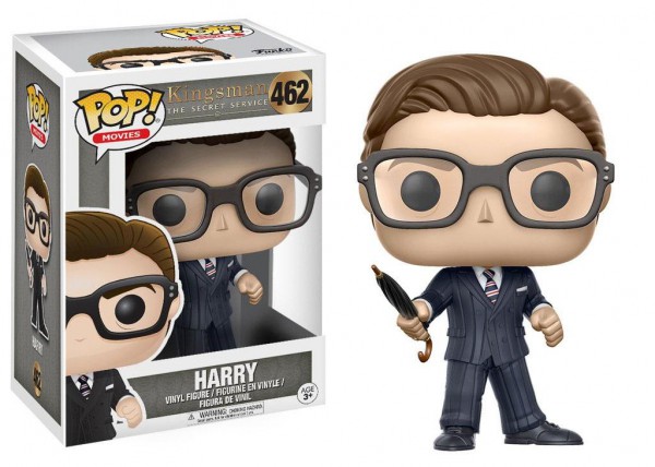 Kingsman The Secret Service POP! Movies Vinyl Figur Harry 9 cm