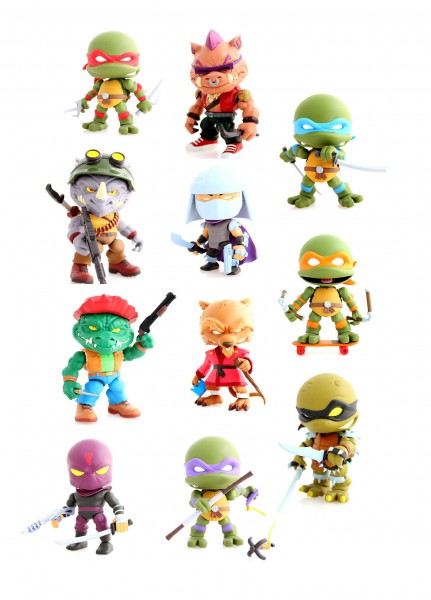 Teenage Mutant Ninja Turtles Action Vinyl Minifiguren 8 cm Wave 2 Display (16)