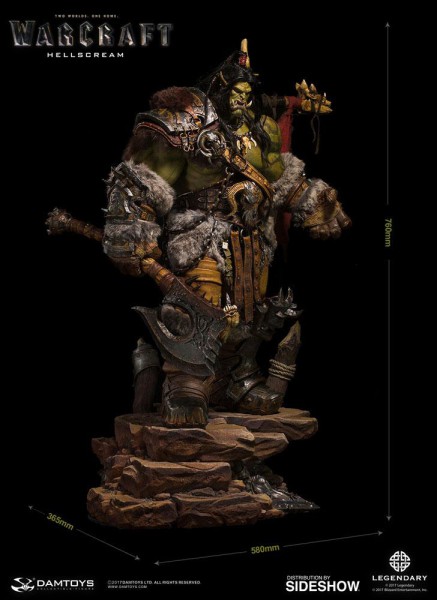 Warcraft Epic Series Premium Statue Grom Hellscream 76 cm