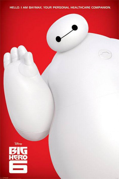 Baymax Poster Set I Am Baymax 61 x 91 cm (5)