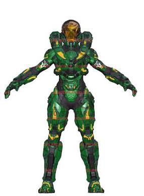 Halo 5 Guardians Serie 2 Actionfigur Spartan Hermes 15 cm