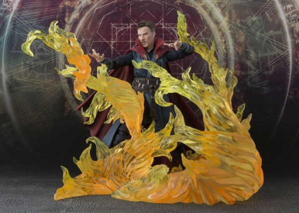 Doctor Strange S.H. Figuarts Actionfigur Doctor Strange & Burning Flame Set 15 cm