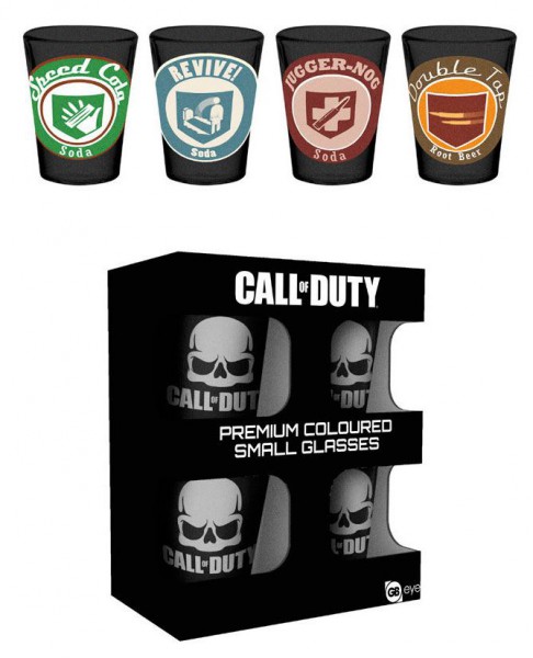 Call of Duty Premium Schnapsgläser 4er-Pack Perks